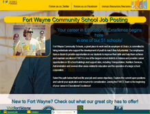 Tablet Screenshot of fwcsjobs.org